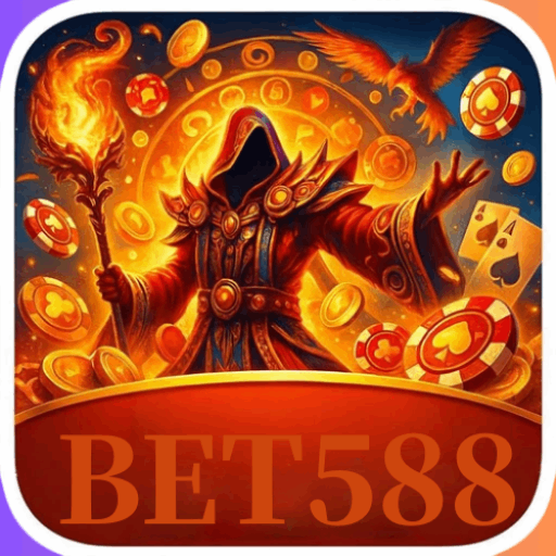 Imagem promocional da BET588 mostrando a plataforma e suas vantagens